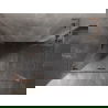 Cabine de douche pivotante Mexen Lunar L Duo 80 x 70 cm, transparent, cuivre brossé - 834L-080L-070P-65-00