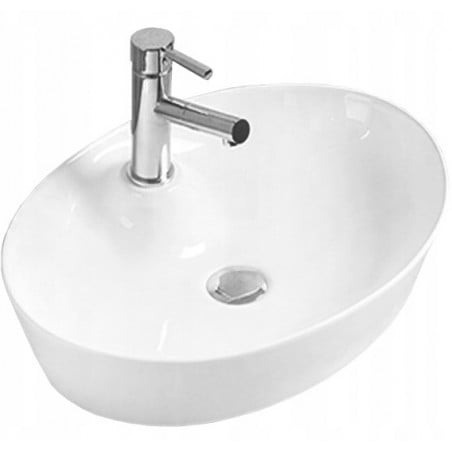 Mexen Aida lavabo de comptoir 55 x 40 cm, Blanc - 21205500