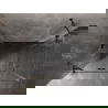 Mexen Lunar Duo cabine de douche pivotante 105 x 75 cm, transparent, gris canon brossé - 834-105L-075P-66-00