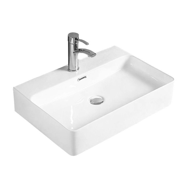 Mexen Lara lavabo de comptoir 60 x 42 cm, Blanc - 21166000