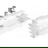Mexen Lara lavabo de comptoir 60 x 42 cm, Blanc - 21166000