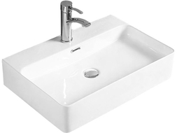 Mexen Lara lavabo de comptoir 60 x 42 cm, Blanc - 21166000