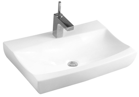 Mexen Sally lavabo de comptoir 62 x 40 cm, Blanc - 21076200