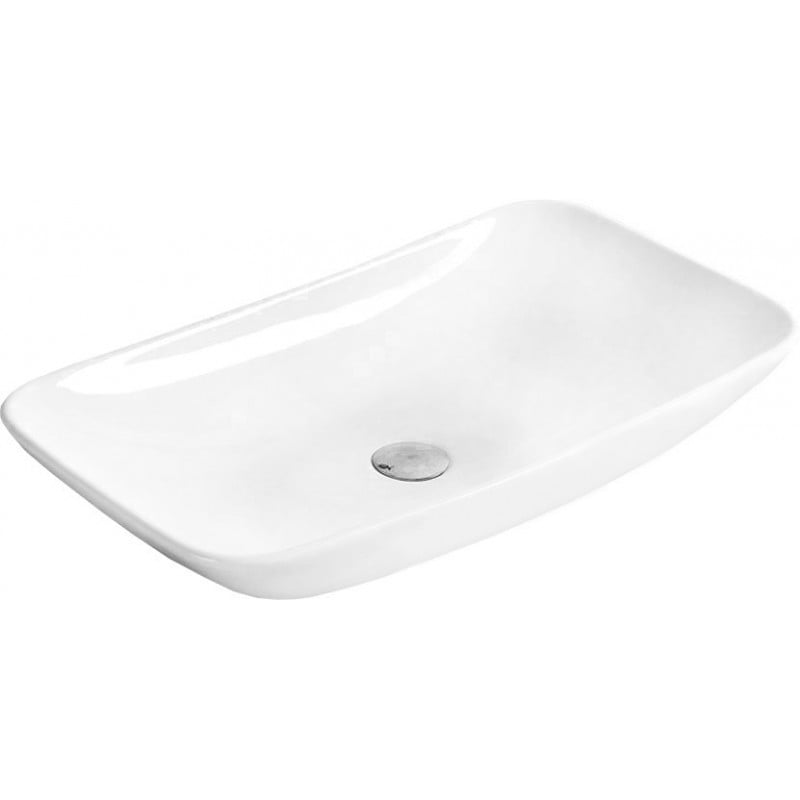 Mexen Nina lavabo de comptoir 69 x 39 cm, Blanc - 21187000