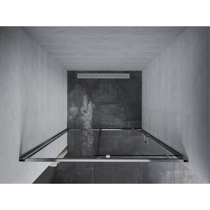 Mexen Apia porte de douche coulissante 90 cm, transparent, chrome - 845-090-000-01-00