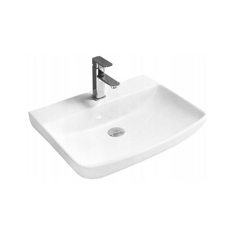 Mexen Lili lavabo de comptoir 60 x 47 cm, Blanc - 21136000