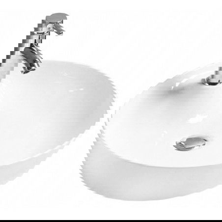 Mexen Arlena lavabo de comptoir 43 x 43 cm, Blanc - 21264300