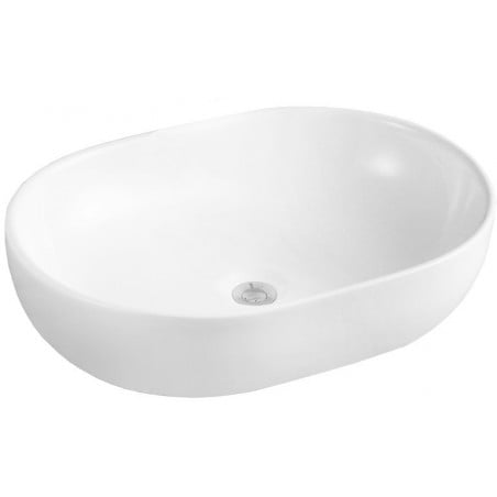 Mexen Viki lavabo de comptoir 59 x 40 cm, Blanc - 21056000