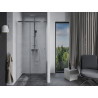 Mexen Apia portes de douche coulissantes 130 cm, transparentes, chromées - 845-130-000-01-00