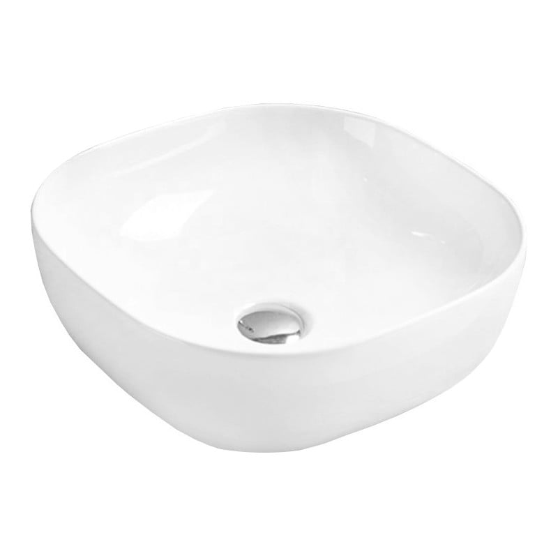 Mexen Vera lavabo de comptoir 42 x 42 cm, Blanc - 21074100