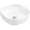 Mexen Vera lavabo à poser 42 x 42 cm, blanc - 21074100