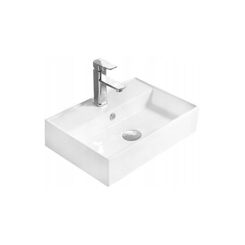 Mexen Blanca lavabo de comptoir 50 x 35 cm, Blanc - 21105000