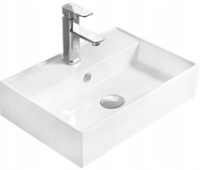 Mexen Blanca lavabo de comptoir 50 x 35 cm, Blanc - 21105000
