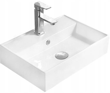 Mexen Blanca lavabo à poser 56 x 38 cm, blanc - 21105600