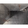 Mexen Lunar L Duo cabine de douche pivotante 115 x 115 cm, transparent, cuivre brossé - 834L-115L-115P-65-00