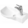 Mexen Hugo lavabo posé gauche 45 x 24 cm, blanc - 21254500L