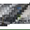 Porte de douche coulissante Mexen Apia 95 cm, rayures, chrome - 845-095-000-01-20