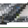 Porte de douche coulissante Mexen Apia 95 cm, rayures, chrome - 845-095-000-01-20