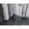 Mexen Apia cabine de douche coulissante 90 x 70 cm, transparent, chrome - 840-090-070-01-00
