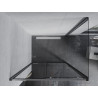 Mexen Apia cabine de douche coulissante 90 x 70 cm, transparent, chrome - 840-090-070-01-00