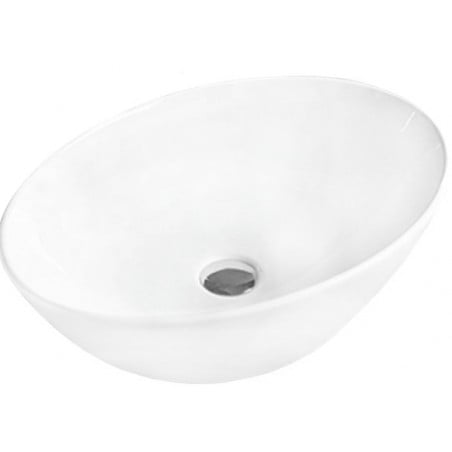 Mexen Marina lavabo de comptoir 56 x 38 cm, Blanc - 21195600
