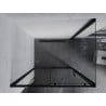 Mexen Apia cabine de douche coulissante 110 x 90 cm, transparent, noir - 840-110-090-70-00