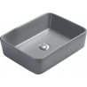 Mexen Catia lavabo sur plan 48 x 37 cm, gris clair mat - 21314861