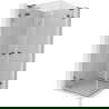 Mexen Lunar L Duo cabine de douche pivotante 110 x 110 cm, transparent, gris canon brossé - 834L-110L-110P-66-00