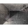 Mexen Lunar L Duo cabine de douche pivotante gauche 120 x 85 cm, transparent, gris pistolet brossé - 834L-120L-085P-66-00