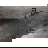 Mexen Lunar L Duo cabine de douche pivotante 85 x 70 cm, transparente, noire - 834L-085L-070P-70-00