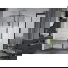 Mexen Apia cabine de douche coulissante 115 x 100 cm, rayures, chrome - 840-115-100-01-20