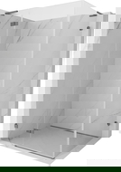 Mexen Lunar L cabine de douche pivotante gauche 100 x 90 cm, transparent, métal gun - 834L-100-090-95-00-L