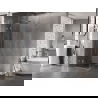 Mexen Lunar L cabine de douche à charnière gauche 90 x 90 cm, transparent, nickel brossé - 834L-090-090-97-00-L