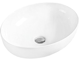 Mexen Jowita lavabo de comptoir 52 x 39 cm, Blanc - 21355200