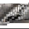 Cabine de douche Mexen Lunar L porte battante droite 95 x 90 cm, transparent, or brossé - 834L-095-090-55-00-P