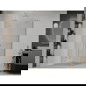 Mexen Roma cabine de douche pivotante 70 x 70 cm, transparent, chromé - 854-070-070-01-00