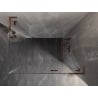 Mexen Lunar L cabine de douche pivotante droite 100 x 80 cm, transparente, or rose - 834L-100-080-60-00-P