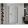 Mexen Roma cabine de douche pivotante 90 x 90 cm, transparent, chrome - 854-090-090-01-00