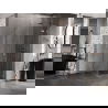 Mexen Lunar L cabine de douche pliante droite 80 x 80 cm, transparent, cuivre brossé - 834L-080-080-65-00-P