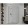 Mexen Roma cabine de douche pivotante 80 x 120 cm, transparente, chromée - 854-080-120-01-00