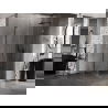 Mexen Lunar L cabine de douche porte battante droite 100 x 100 cm, transparent, gris pistolet brossé - 834L-100-100-66-00-P