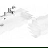 Mexen Benita lavabo de comptoir 60 x 41 cm, Blanc - 21396000