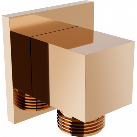 Mexen Cube raccord angulaire, or rose - 79340-60