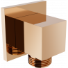 Mexen Cube raccord angulaire, or rose - 79340-60