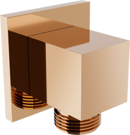 Mexen Cube raccord angulaire, or rose - 79340-60