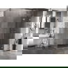 Mexen Lunar cabine de douche battante droite 75 x 70 cm, transparent, chrome - 834-075-070-01-00-P
