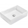 Mexen Dina lavabo à poser 47 x 33 cm, blanc - 21454700