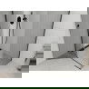 Mexen Roma cabine de douche battante 70 x 100 cm, transparente, noire - 854-070-100-70-00