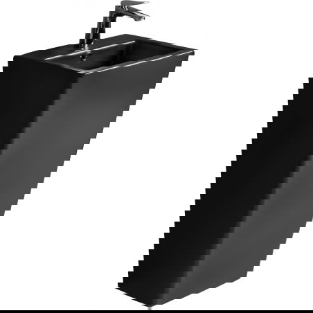 Mexen Liza lavabo autoportant 44 x 38 cm, noir mat - 26154470