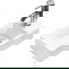 Mexen Inez lavabo de comptoir gauche 40 x 20 cm, Blanc - 21484000L